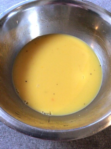 白だしナスチーズのおぼろコンソメ茶碗蒸し（糖質3.3g）